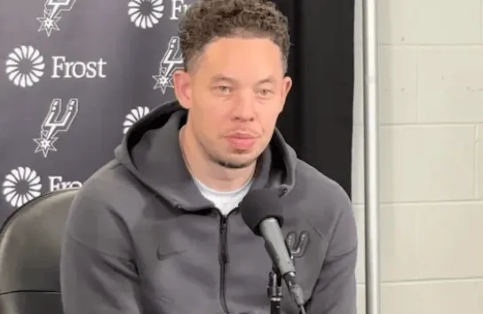 米奇:今晚不敌雷霆是学习型比赛,将有助于马刺未来的成长